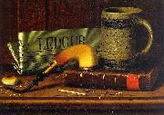 William Michael Harnett Philadelphia Public Ledger oil painting artist